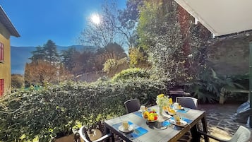 Opções para refeição ao ar livre