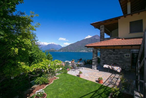 Blick von der Unterkunft