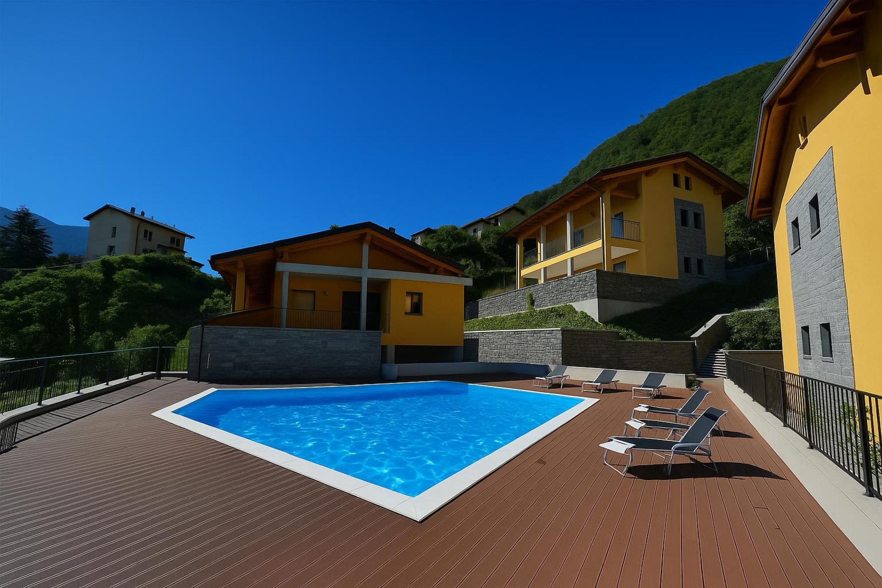 Seasonal outdoor pool