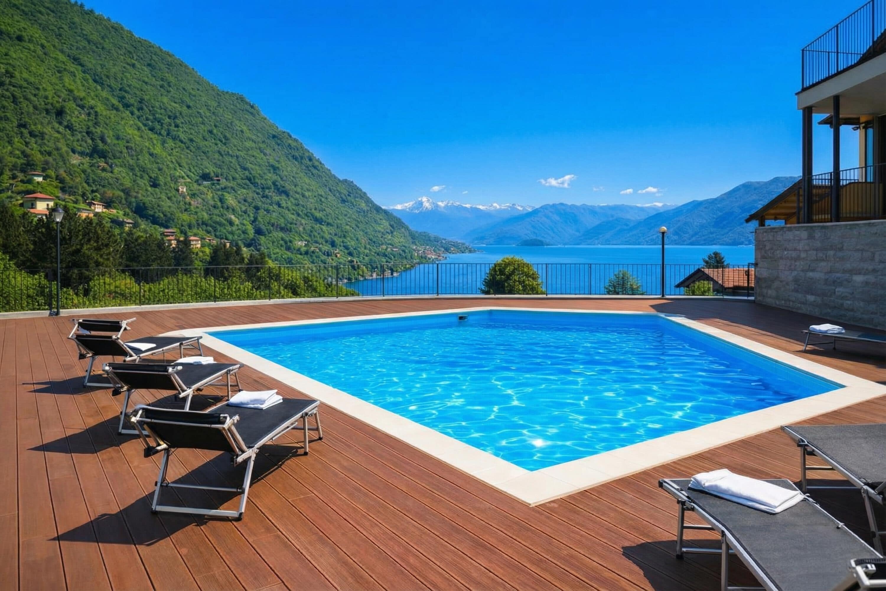 Seasonal outdoor pool