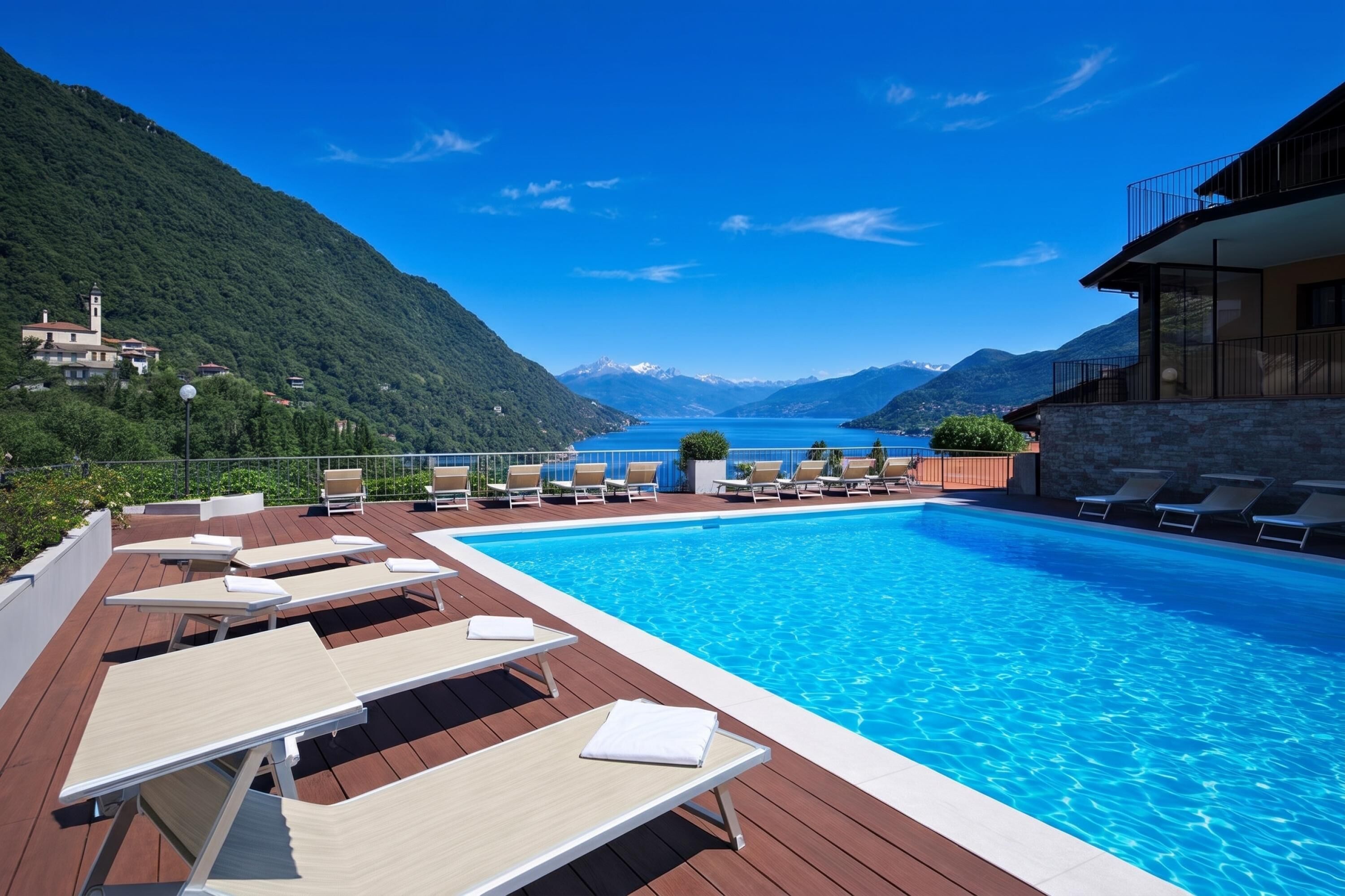 Familienapartment, Mehrere Schlafzimmer, Bergseite (Residence Eden Magnolia 15) | Pool | Außenpool (je nach Saison geöffnet)