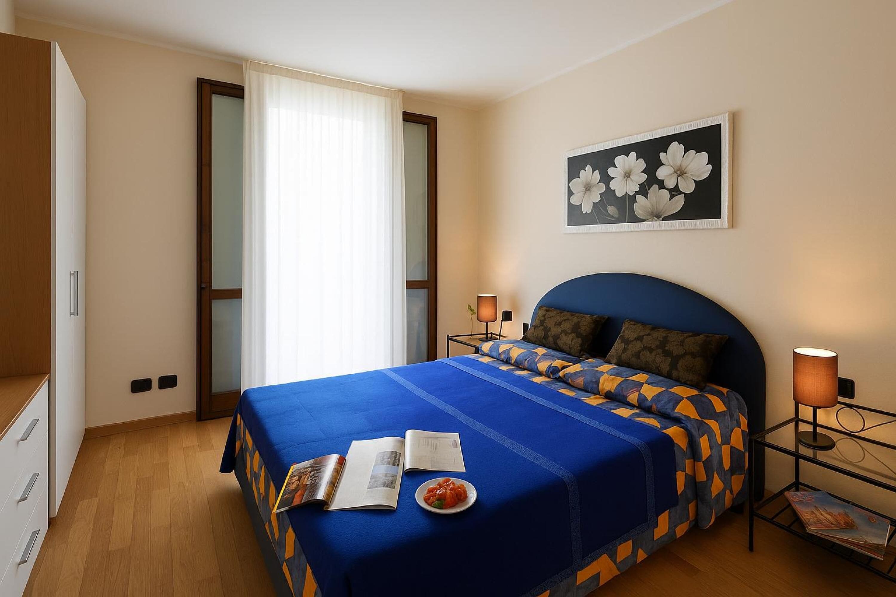 Departamento familiar, varias habitaciones, 2 baños, junto a la montaña (Residence Eden Magnolia 16) | 1 habitación, tabla de planchar con plancha, wifi y ropa de cama 