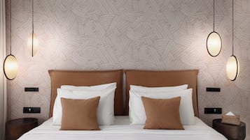 Select Comfort beds, in-room safe, individually decorated
