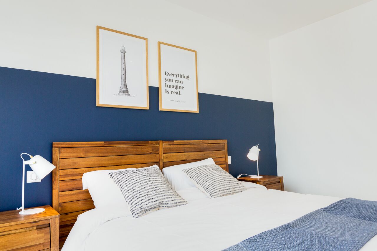 2 chambres, fer et planche à repasser, Wi-Fi