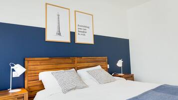 2 chambres, fer et planche à repasser, Wi-Fi