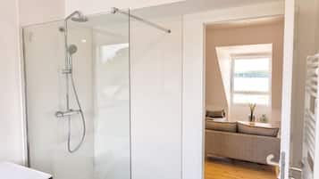 Shower, hair dryer