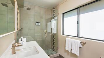 Hair dryer, towels