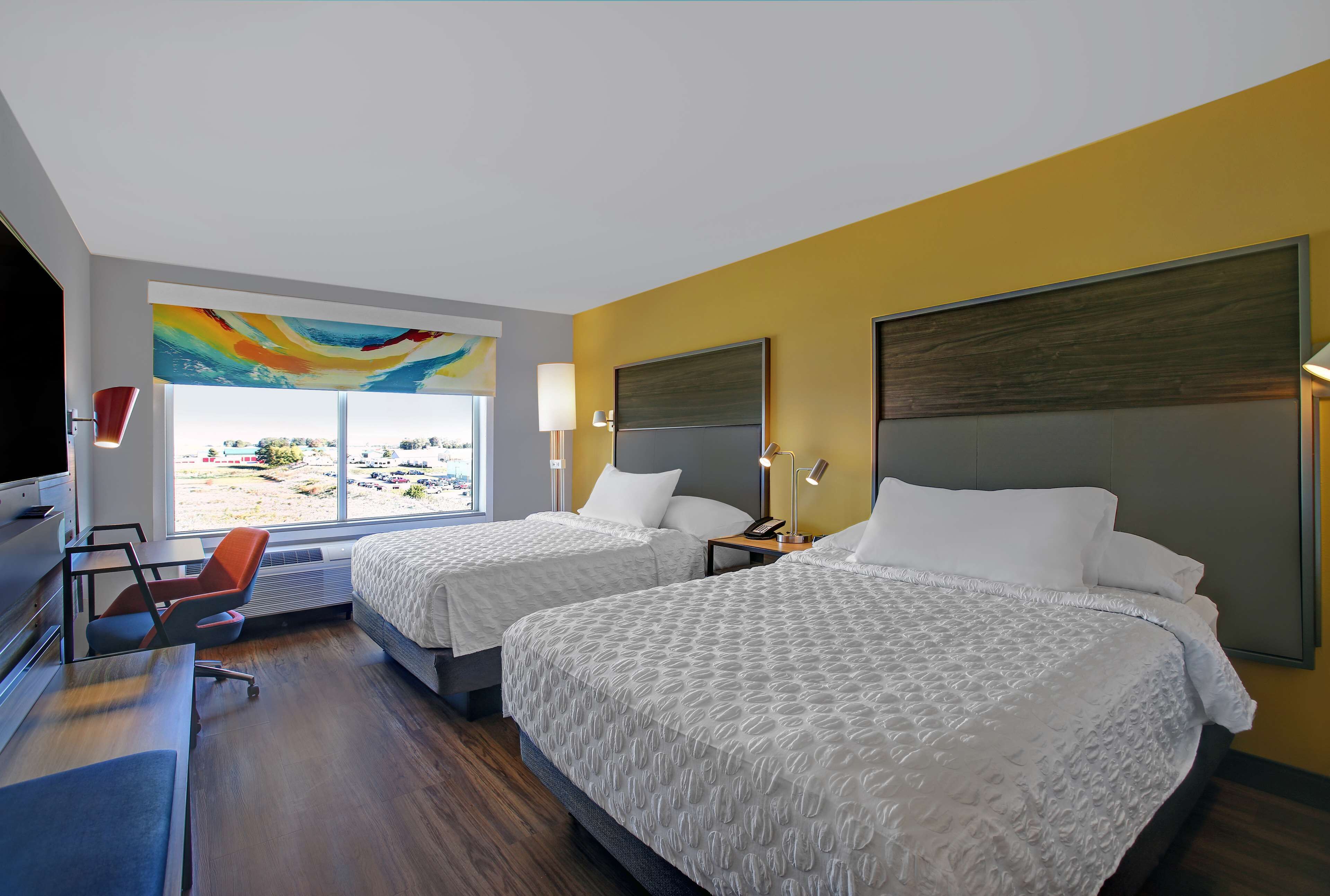 room, 2 queen beds | in-room safe, iron/ironing board, free wifi, bed sheets