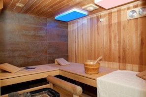 Sauna - Ferienwohnung Chalet Häsi (Hasliberg)