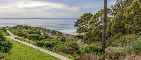 En la playa, toallas de playa