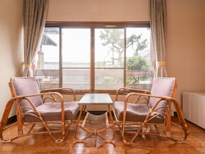 Japanese Triple Room with Shared Bathroom | Free WiFi, bed sheets