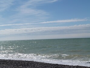 On the beach