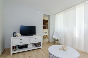 Apartment (Two Bedroom Apartment with Sea View -) | Living room | TV