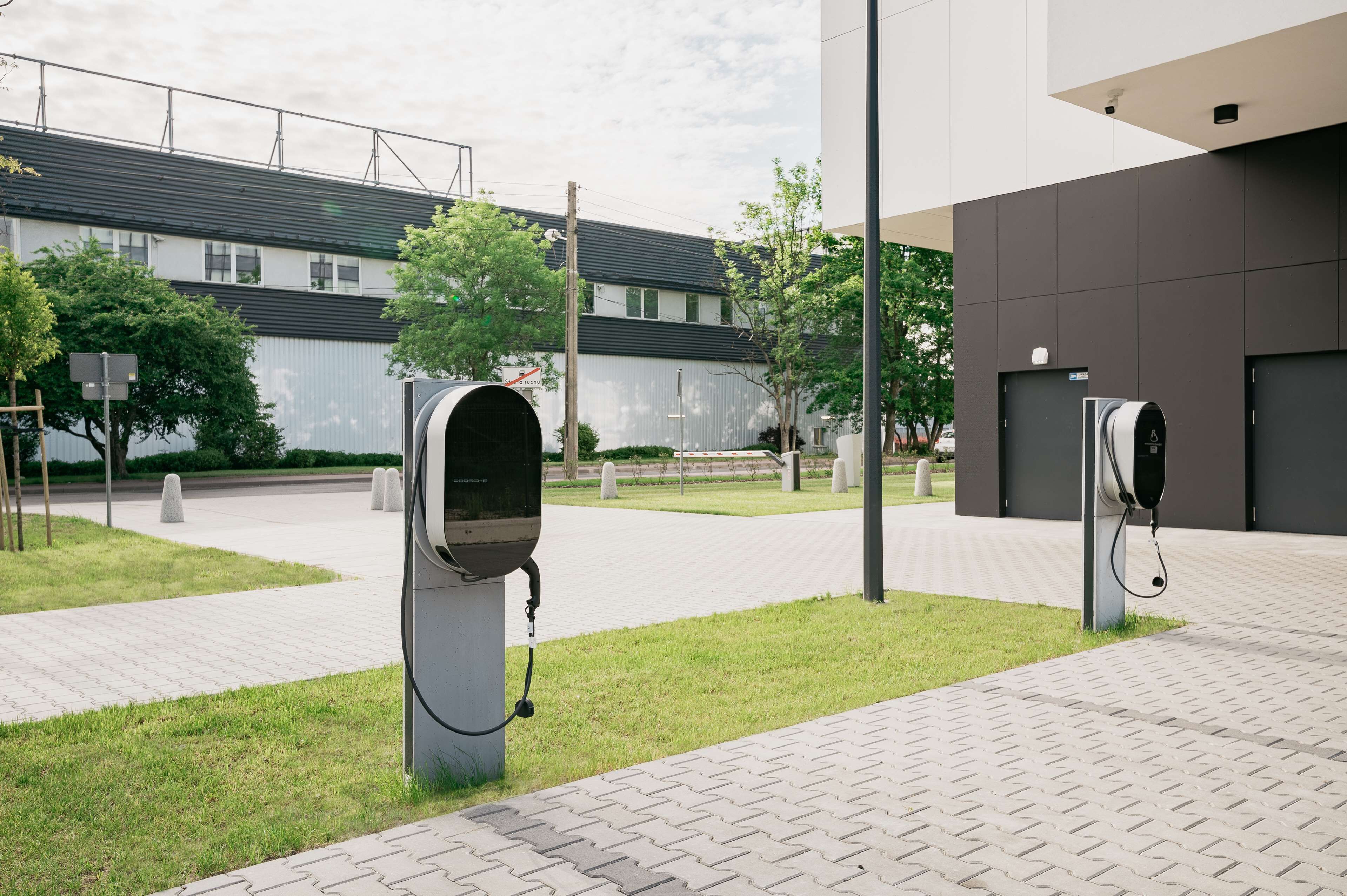 electric vehicle-charging station