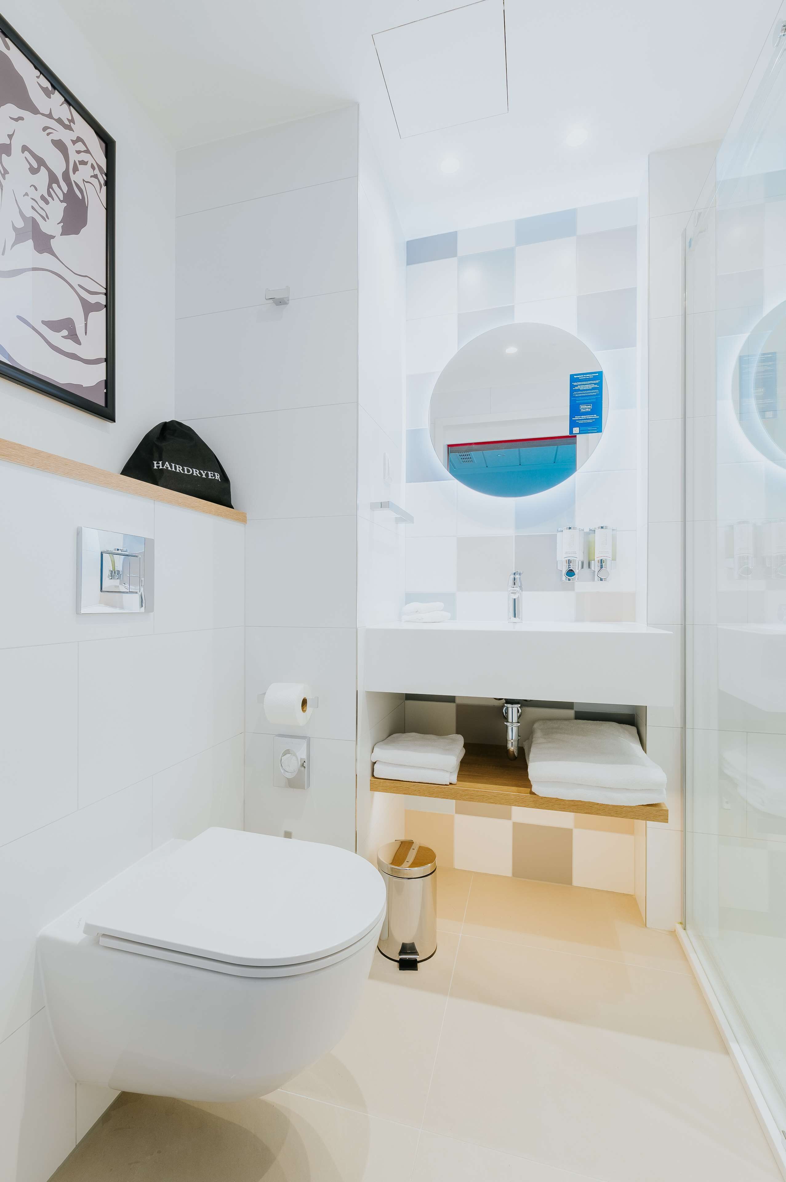 superior room, 1 king bed | bathroom shower