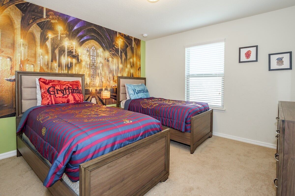 Spacious 7Bed 5.5Ba Pool Villa Star Wars Games Rm & Themed Kids Rooms Nr Disney