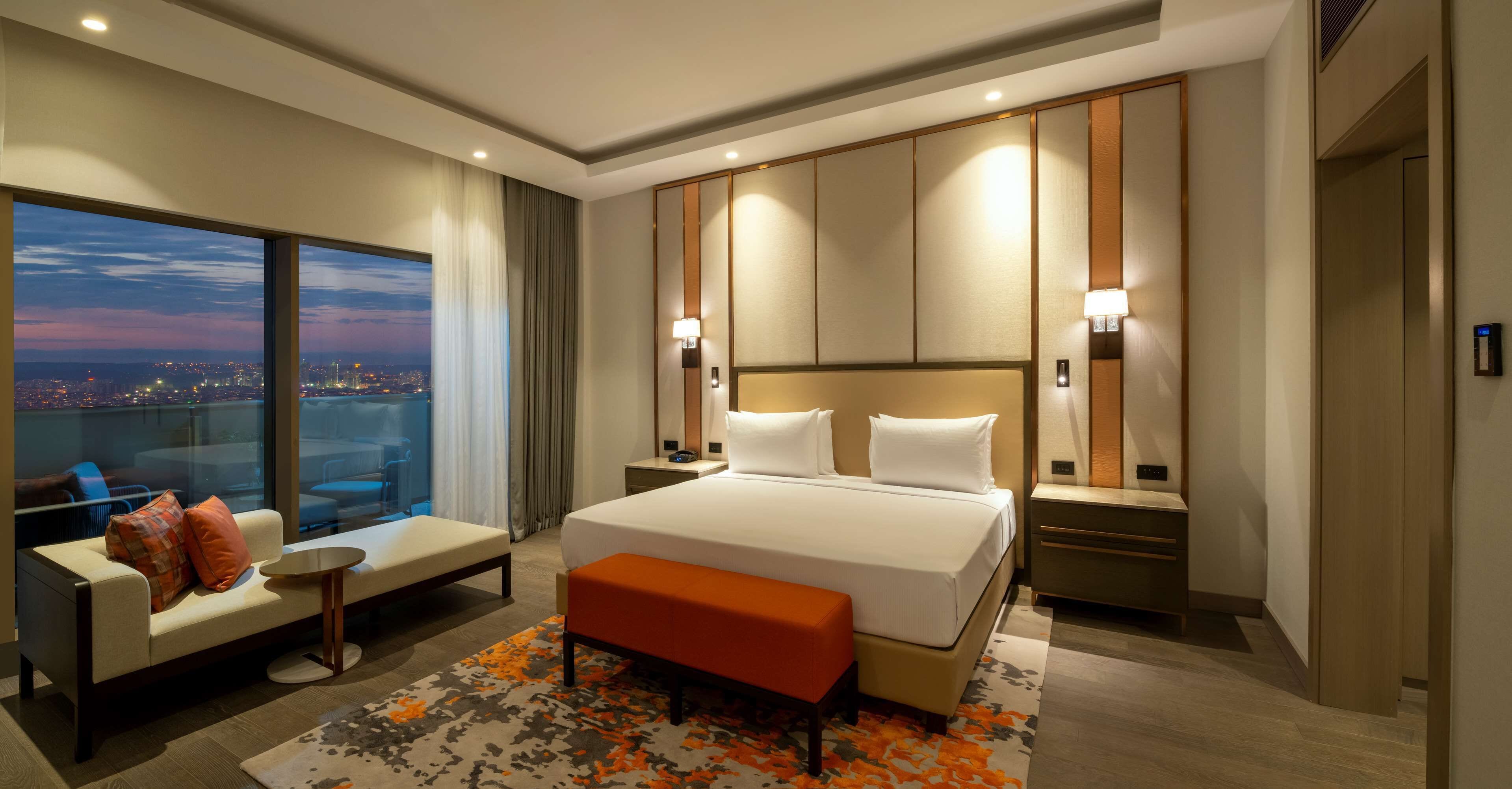 king one bedroom suite with terrace | 1 bedroom, minibar, in-room safe, desk