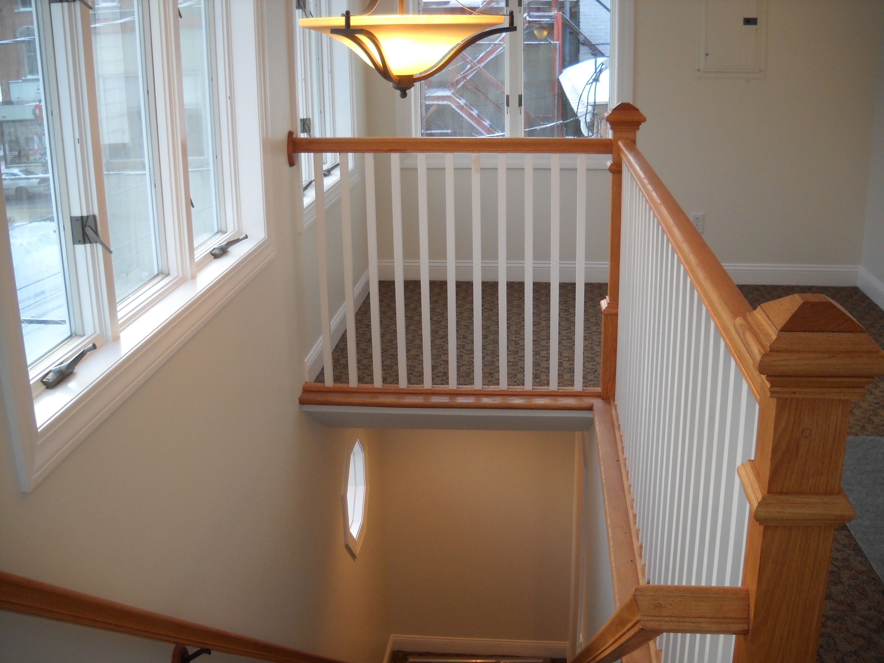 Rear Entry Staircase & Sun Room 