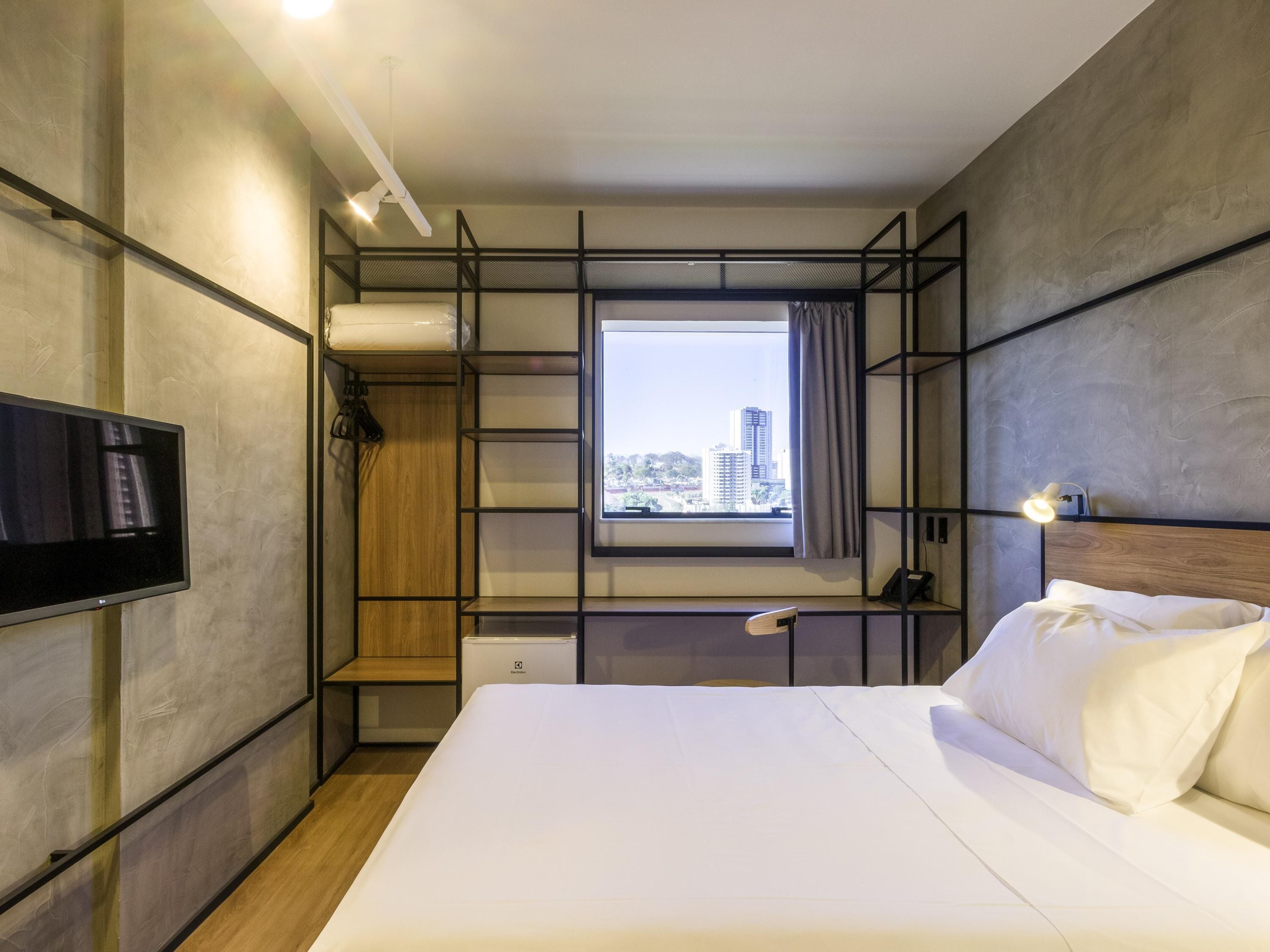 Appartement, 1 lit double | Bureau, rideaux occultants, chambres insonorisées, Wi-Fi gratuit