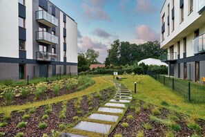 Property grounds - Miasto Marina A Wrocław | Cosy Studio with Gym, Balcony and Parking (Wroclaw)