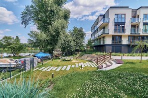 Property grounds - Miasto Marina C Wrocław | Bright Apartment with Parking (Wroclaw)