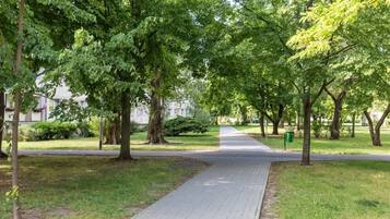 Overnattingsstedets uteområder