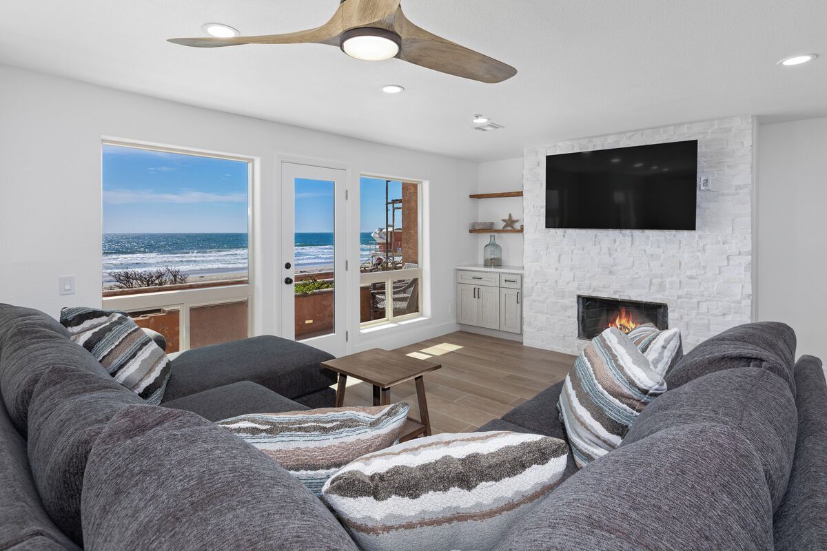 تلفزيون، مدفأة