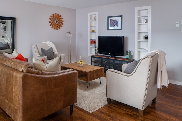 Plenty of seating in the living area