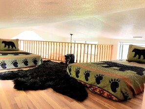 2 bedrooms, iron/ironing board, travel crib, WiFi