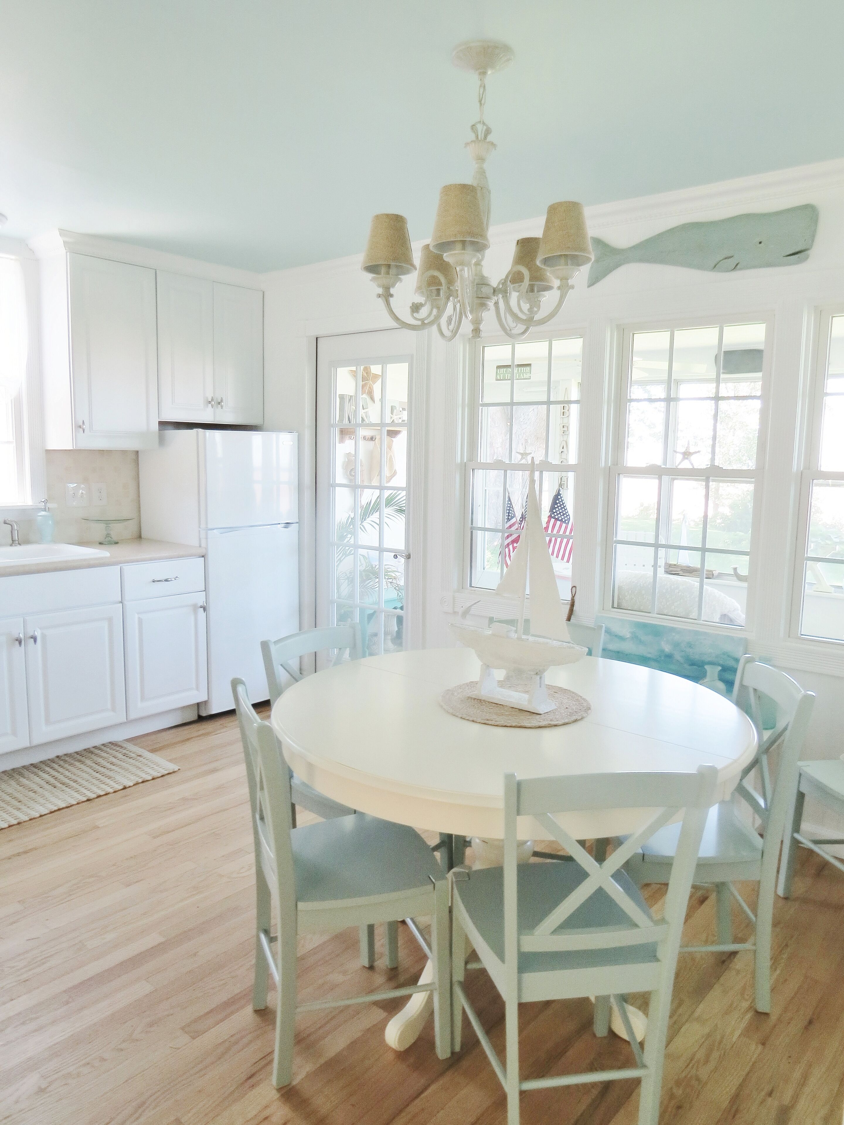Lake Front Cottage Home with Second Story Balcony Double Lot