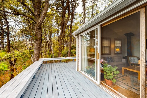 Private & quaint cabin-style home with wraparound porch - small dogs OK