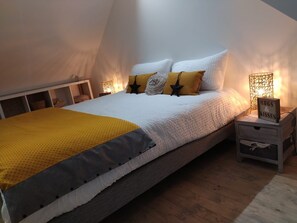 1 chambre, Wi-Fi, draps fournis