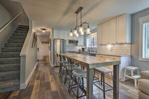 Fridge, microwave, stovetop, dishwasher - Sauna, Deck & Fire Pit: Breckenridge Townhouse! (Breckenridge)