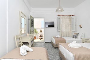 スタジオ (Triple) | WiFi (無料)、ベッドシーツ