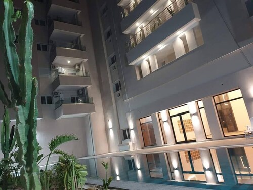 Superb brand-new apartment with pool view