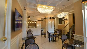 Zona de estar del vestíbulo