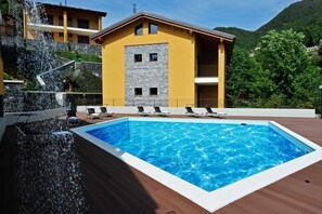 Seasonal outdoor pool