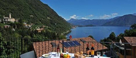 Familjelägenhet - 1 dubbelsäng med bäddsoffa - intill bergen (Residence Eden Camelia 6) | Balkong