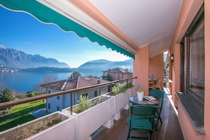 Family Apartment, Multiple Bedrooms, 2 Bathrooms, Mountainside (Cadenabbia Fantastico) | Outdoor dining - Cadenabbia Fantastico (Griante)