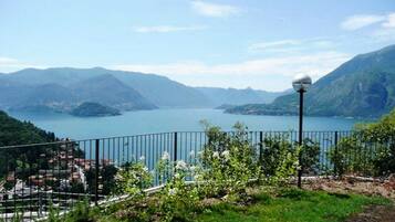 Blick von der Unterkunft