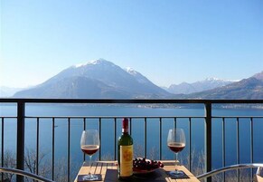 家庭公寓, 多间卧室, 山腰 (Vista d'Oro Ulivo Apt. 7) | 阳台