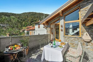 Vue sur les montagnes