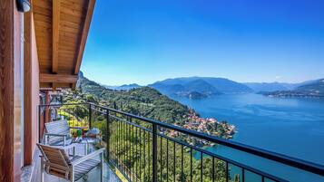 Familienapartment, Mehrere Schlafzimmer, Bergseite (Vista d'Oro Palma Apt. 21) | Balkon