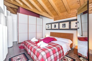 Family Apartment, Multiple Bedrooms, Mountainside (Vista d'Oro Palma Apt. 21) | 1 bedroom, WiFi, bed sheets - Vista d'Oro Palma Apt. 21 (Perledo)