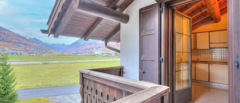 Familienapartment, Mehrere Schlafzimmer (Genziana) | Balkon