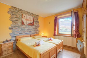 Familjelägenhet - flera sovrum - 2 badrum (Stella Alpina) | Sängkläder