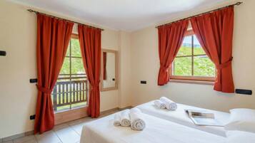 Apartamento família, vários quartos, ao lado da montanha (Sponda Ski in- Ski out 50m) | 2 quartos, Wi-Fi (sobretaxa), roupa de cama