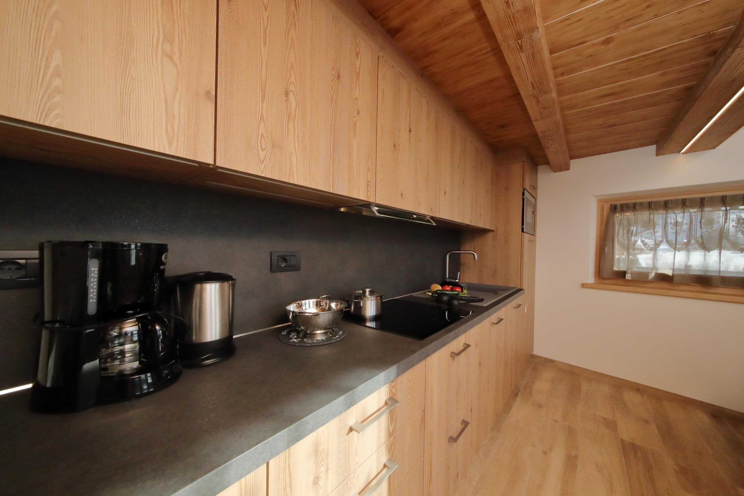 Family Apartment, Multiple Bedrooms, 2 Bathrooms (Reno) | Private kitchen