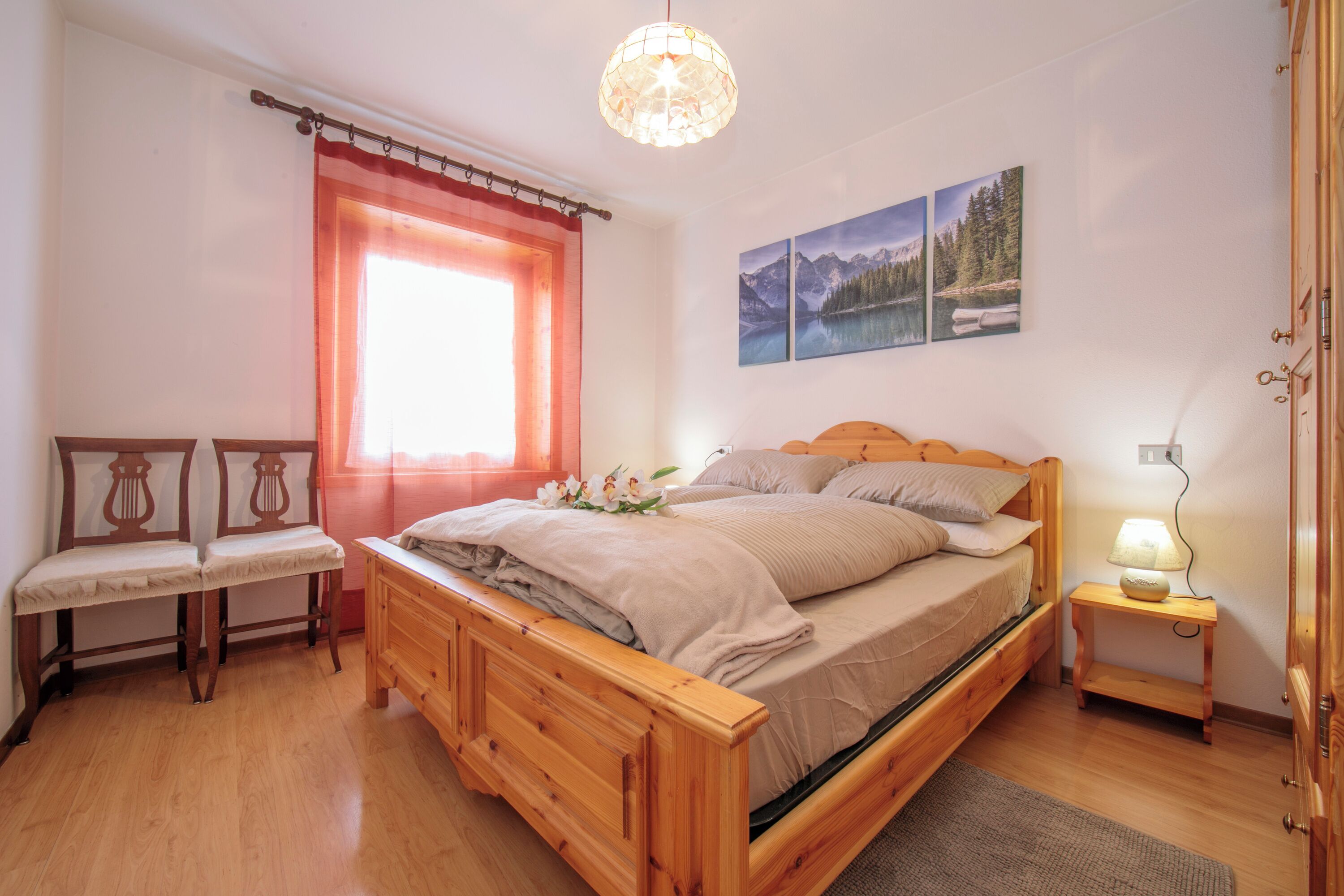 Apartamento família, 2 quartos, 2 banheiros (Martina Ski in - Ski out 50m) | 2 quartos, roupa de cama