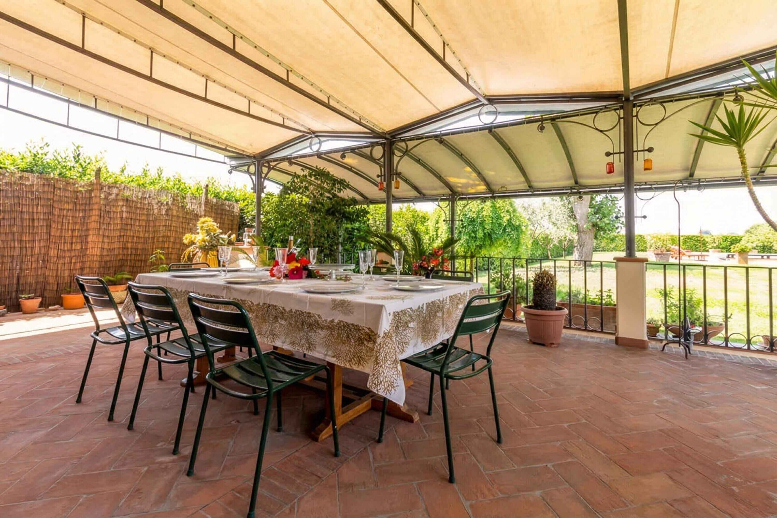 Family Villa, Multiple Bedrooms (Villa Pallina With Pool) | Outdoor dining